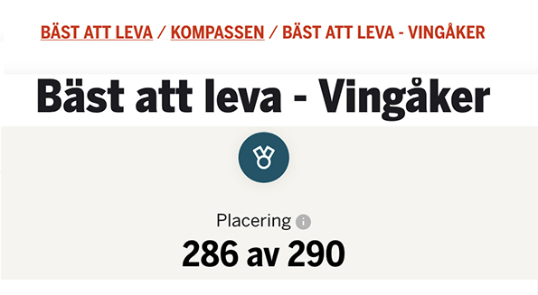 Centerpartiet anser…